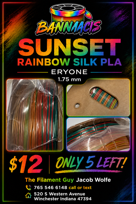 Silk Sunset Rainbow PLA